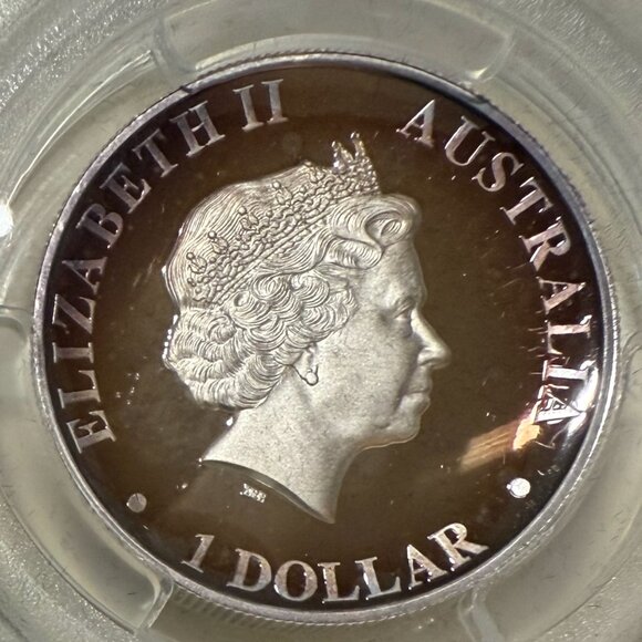 2017-P Australia S$1 Wedge-Tailed Eagle MS70 NGCS. John Mercanti Signed - Picture 9 of 9